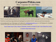 Tablet Screenshot of carpenterpitkin.com